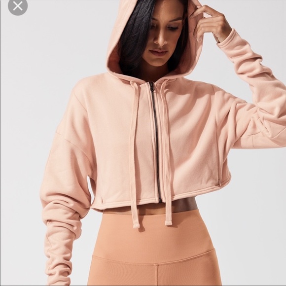 Alo Extreme Crop Hoodie